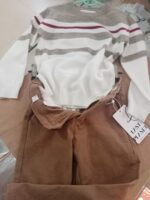 Fato criança 2_Calça castanha e camisola - Image 3