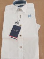 Camisa menino popeline Branca