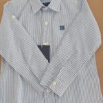 Camisa de menino_riscas azuis