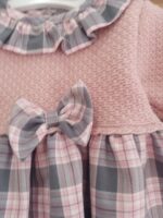 Vestido bebé com laço de cabelo - Image 2