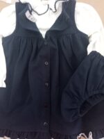 Vestido bebé com camisola e tapa fralda - Image 2