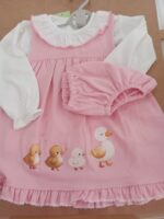 Vestido bebé com camisola e tapa fralda - Image 4