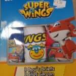Caixa 3 slips menino Super Wings