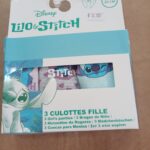 Caixa 3 Slips menina Lilo Stitch