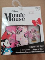 Caixa 3 Slips menina Minnie