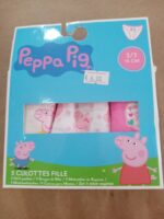 Caixa 3 Slips menina Peppa Pig