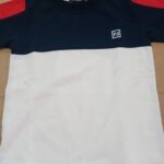 T-shirt menino Azul Marinho e Branca