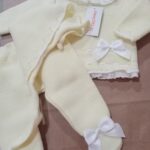 Conjunto Bebé 3 peças Amarelo