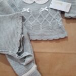Conjunto Bebé 3 peças Cinza