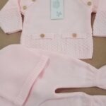 Conjunto Bebé 3 peças Rosa