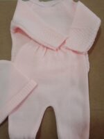 Conjunto Bebé 3 peças Rosa - Image 4
