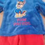 Pijama de criança coralina menino patrulha Pata