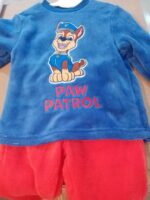 Pijama de criança coralina menino patrulha Pata