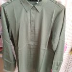 Camisa de senhora acetinada
