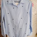 Camisa de senhora coração