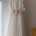 Vestido de carimónia comprido