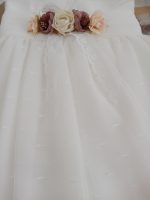 Vestido de cerimónia com rendas nos ombros. - Image 6
