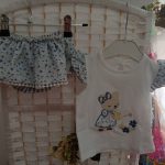 Conjunto de bebé com tapa fralda