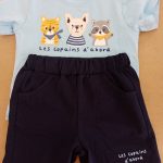 Conjunto de bébe menino repanda